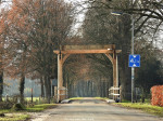 replica brug over de Regge bij Binnen Gait